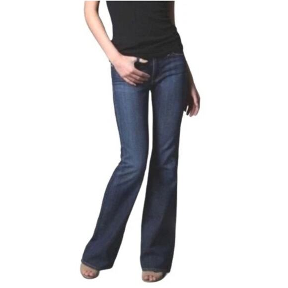 Vintage AG Adriano Goldschmeid Legend Jeans Womens 26 Low Rise Bootcut Flare Y2K - Picture 1 of 16